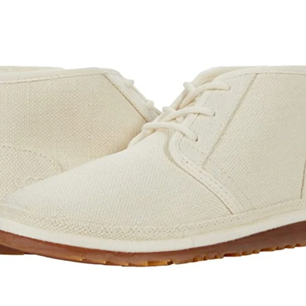 UGG Neumel Natural Canvas Booties